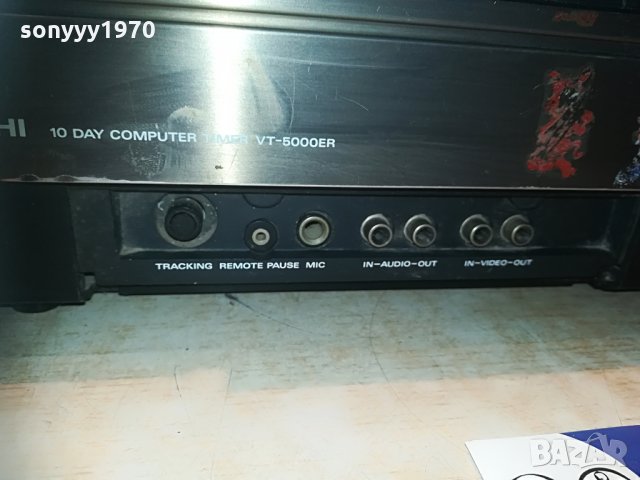hitachi vt-5000er video deck-made in japan 2205211924, снимка 15 - Декове - 32966579