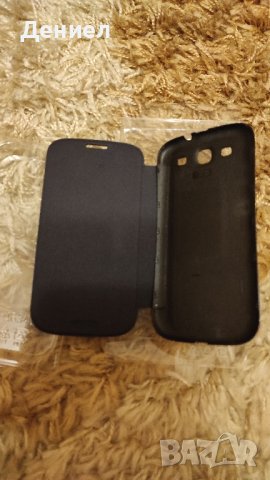 Samsung Flip Cover - оригинален калъф за Samsung Galaxy S3 i9300 (тъмносин)

, снимка 5 - Калъфи, кейсове - 43597213