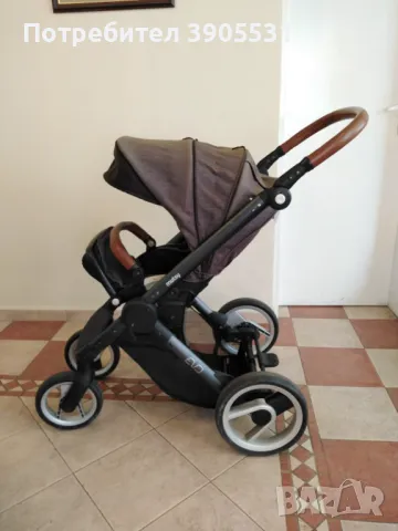 Бебешка количка Mutsy, снимка 5 - Детски колички - 49685053