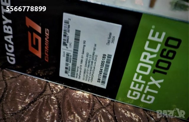 Видео карта Gigabyte GeForce GTX 1060 G1 Gaming, снимка 7 - Видеокарти - 43350880