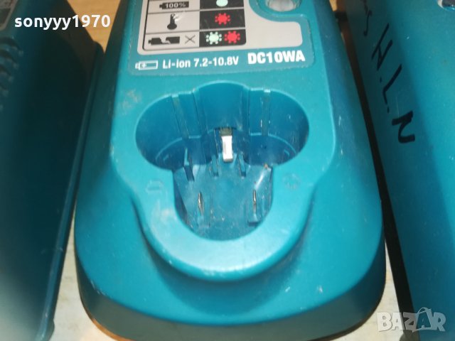 makita-зарядни 200ЛВ ЗА 1БР 0705210912, снимка 9 - Винтоверти - 32786846