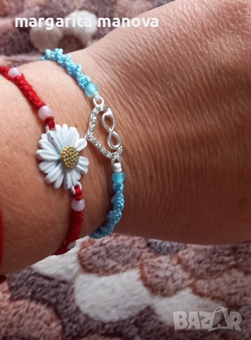 Ръчно изработени гривни , снимка 2 - Гривни - 52470721