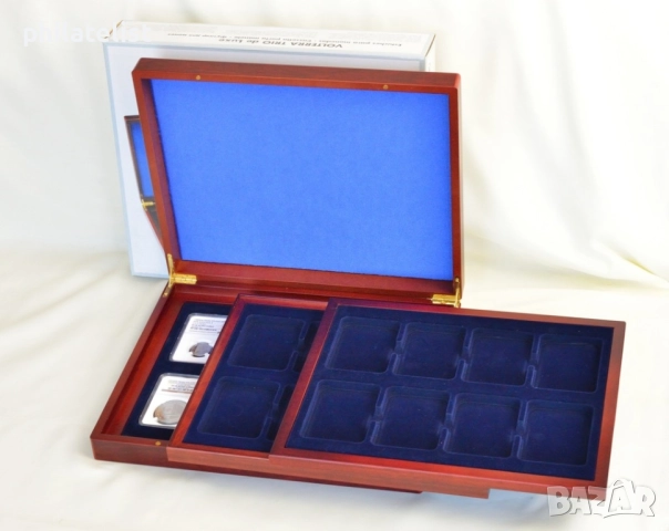 Leuchtturm Voltera за 24 сертифицирани монети с 3 табли, снимка 2 - Нумизматика и бонистика - 52108405