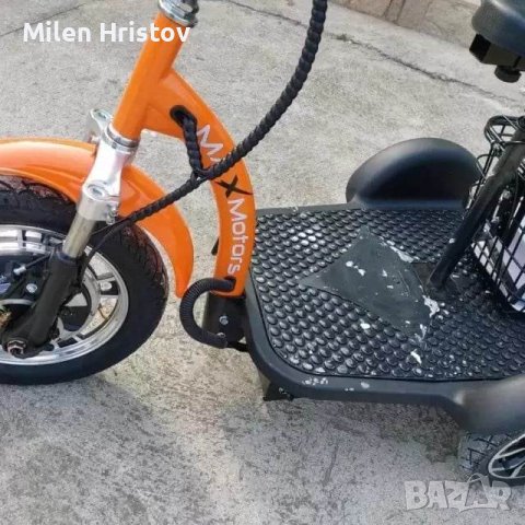 ЕЛЕКТРИЧЕСКА ТРИКОЛКА A3 POWER ПРЕДНО ПРЕДАВАНЕ 2023, снимка 3 - Мотоциклети и мототехника - 43716429