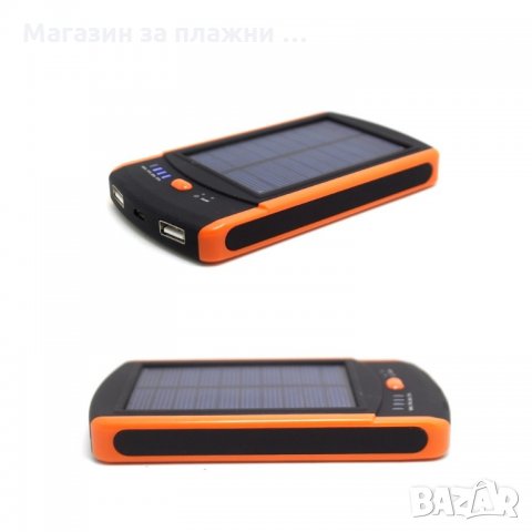 Външна батерия със соларен панел - 6000mAh External Battery в Външни батерии  в гр. Варна - ID28470593 — Bazar.bg