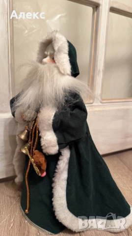 Порцеланов стар голям Дядо Мраз– връх за елха., снимка 5 - Антикварни и старинни предмети - 52541875