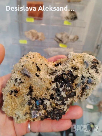 Страхотен планински кварц с галенит, сфалерит и халкопирит от Мадан , снимка 1