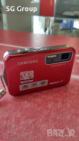 Фотоапарат  SAMSUNG DigimaxI5+подаръци, снимка 5 - Фотоапарати - 33448254