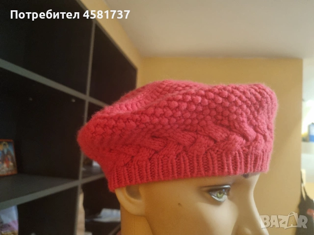 Барети вълна и барета кашмир, различни цветове, снимка 14 - Шапки - 52481369