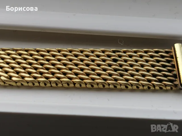Верижка за дамски часовник от валцувано злато , снимка 6 - Други - 48798440