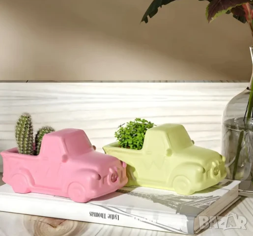 Молд Коледен камион кашпа, снимка 6 - Форми - 48104700