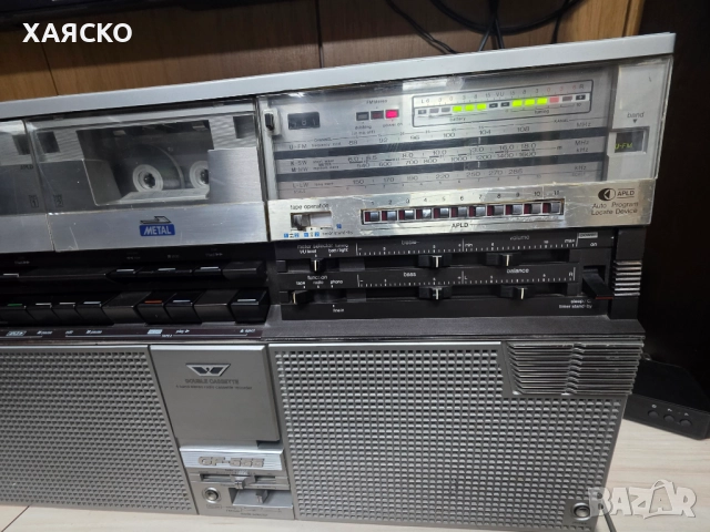 SHARP GF-555H, снимка 4 - Радиокасетофони, транзистори - 52989413