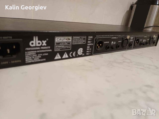  DBX 266XL компресор & гейт (compresor & gate), снимка 6 - Еквалайзери - 38222874