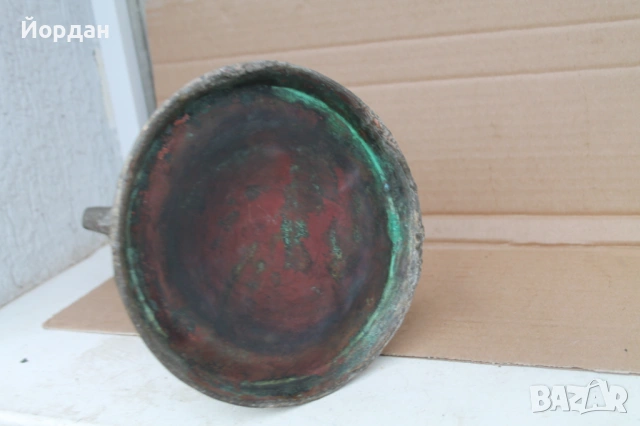 Стара медна кана за вода, снимка 11 - Антикварни и старинни предмети - 53326430