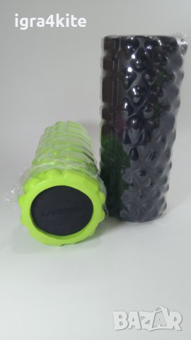 Foam Roller Larsen иновативна 2в1 без основа ролка за тренировки и йога