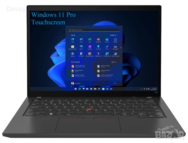 14" тъч ThinkPad T14 / Ryzen 5 PRO 7540U/16GB DDR5/ 1TB SSD/Win11Pro