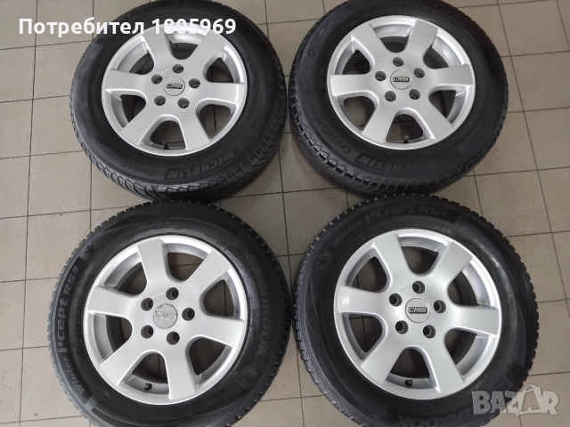 4бр. ал. джанти CMS 5x114,3 , 6,5x15 , ET40 , централен отвор 67,1мм, снимка 5 - Гуми и джанти - 53560917