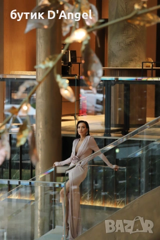 АVIN Коктейлна рокля La Muse Rosé, снимка 3 - Рокли - 53188671