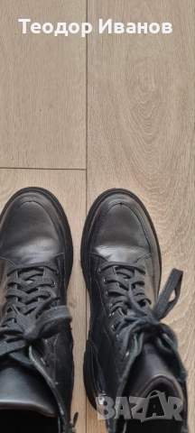 Дамски кубинки от естествена кожа, снимка 7 - Дамски боти - 52567637