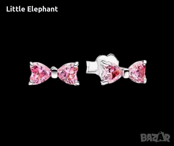 Сребърни обеци Пандора"Сладка мечта"/нови