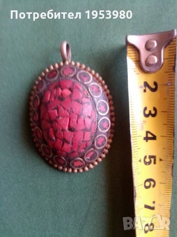 Стар медальон, снимка 2 - Антикварни и старинни предмети - 32974853