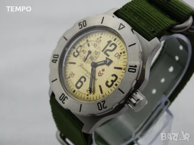 ВОСТОК КОМАНДИРСКИЕ АВТОМАТИЧЕН  ref: 350749 - ZULU Каишка, снимка 10 - Мъжки - 41944799