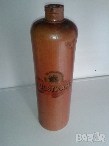 Стара бутилка HULSTKAMP Zoon&Molyn Ротердам, снимка 1 - Антикварни и старинни предмети - 35350779