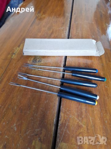 Стари вилици за Фондю #3, снимка 2 - Антикварни и старинни предмети - 34579995