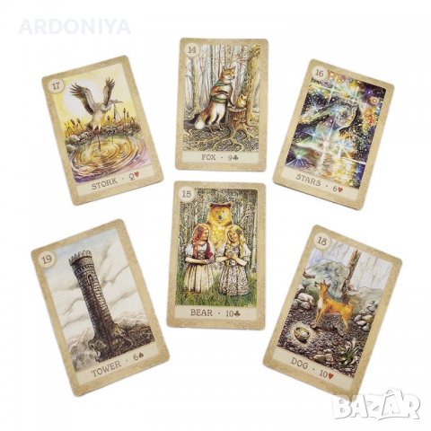 Fairy Tale Lenormand - оракул карти Ленорман , снимка 8 - Други игри - 37403925