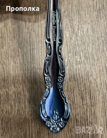  Комплект прибори за сервиране, чудесен бароков релеф Nivella → Обява 49265832 , снимка 4 - Прибори за хранене, готвене и сервиране - 49746885