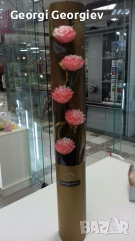 Цветя от глиц.сапун, снимка 15 - Изкуствени цветя - 37172106