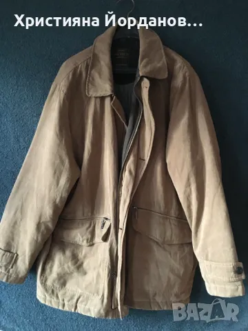 Зимно Мъжко яке светло кафяво