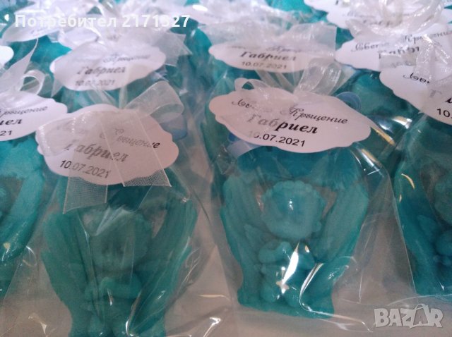 Подаръци за гости на кръщене-сапунчета, снимка 12 - Подаръци за кръщене - 24610418