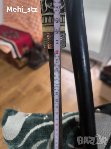 Стар антикварен бастун с острие., снимка 7 - Антикварни и старинни предмети - 52987946