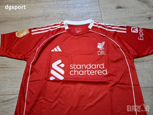 Футболна фланелка на Ливърпул #Върджил Ван Дайк #4#сезон 25/26!, снимка 3 - Футбол - 52156100
