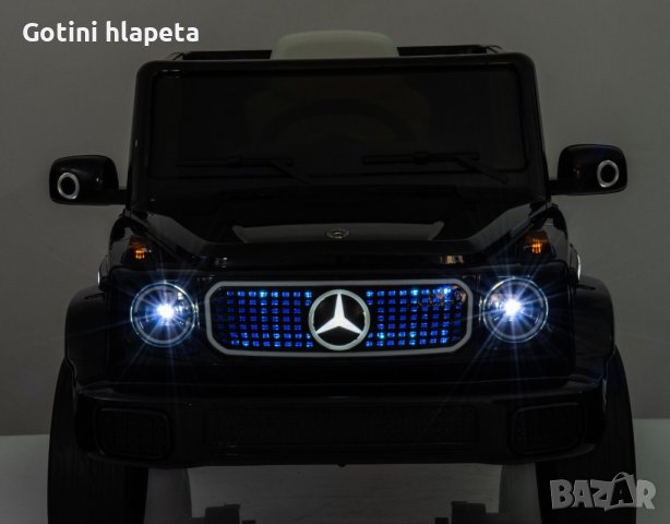 Акумулаторен джип Mercedes EQG Electric G-Class 4X4 12V, снимка 11 - Детски велосипеди, триколки и коли - 43446770