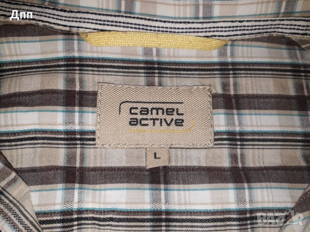 Camel Active (L) Мъжка риза с къс ръкав , снимка 6 - Ризи - 26441526