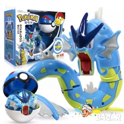 Колекционерска  фигурка Pokemon GYARADOS, снимка 1 - Фигурки - 43939870