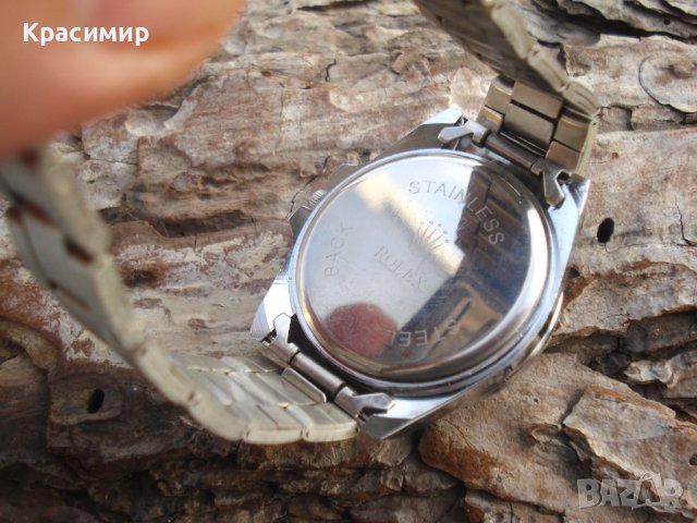 Часовник Rolex кварцов - нов, снимка 5 - Мъжки - 43931027