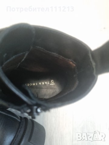 естествена кожа дамски боти, снимка 5 - Дамски боти - 43250154