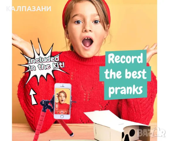 Образователна игра - Лаборатория за шеги: Станете Tik Tok звезда Science4you 80004343, снимка 5 - Игри и пъзели - 49109882