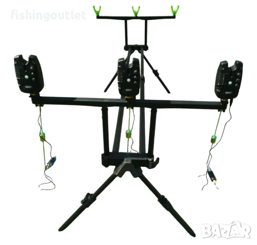 Топ комплект на FILSTAR - Стойка, три сигнализатора и три светещи обтегачи, снимка 2 - Такъми - 51049017