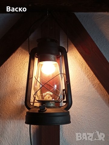 Газен фенер (лампа) ., снимка 2 - Лампи за стена - 43337865