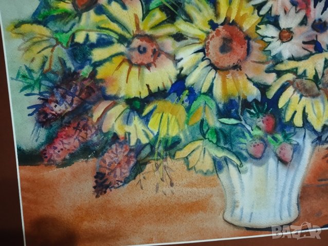 картина-цветя, снимка 3 - Картини - 43553533