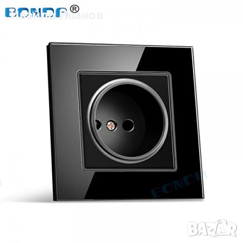 Контакт със панел от термостъкло, вариант с 2×USB или TV+NET или с WIFI контрол, снимка 7 - Друга електроника - 26608152