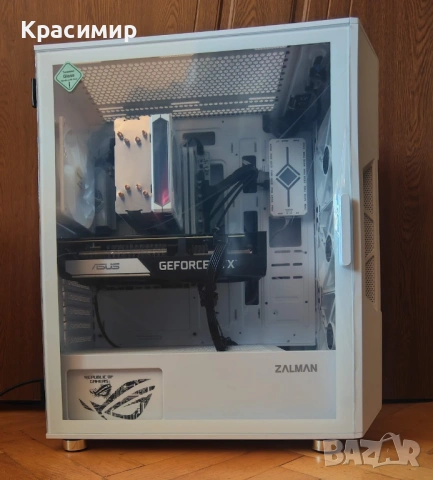 Геймърски компютър Ryzen 5600x, GeForce RTX 3060ti,32gb ddr4,1tb nvme, снимка 2 - Геймърски - 53140718