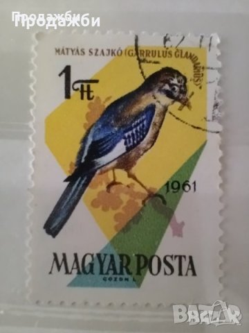 Красива колекция Унгарски пощенски марки 1961 г., снимка 3 - Филателия - 43391140