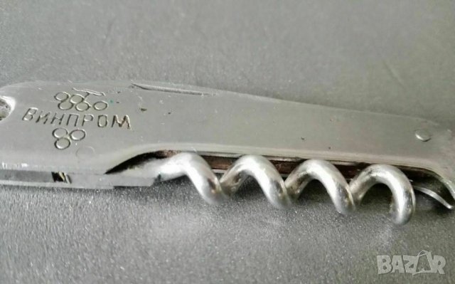 Стар сгъваем джобен нож "Винпром", снимка 2 - Ножове - 38343527