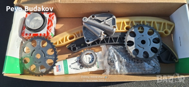 Комплект ангренажна верига INA 559 0076 10