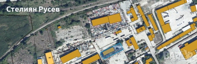 сграда 435кв терен /  имот / парцел 1499кв.м в гр. Силистра ПЗ "Запад" - ПРОМИШЛЕНА ЗОНА  - цена 450, снимка 2 - Складове - 52303523